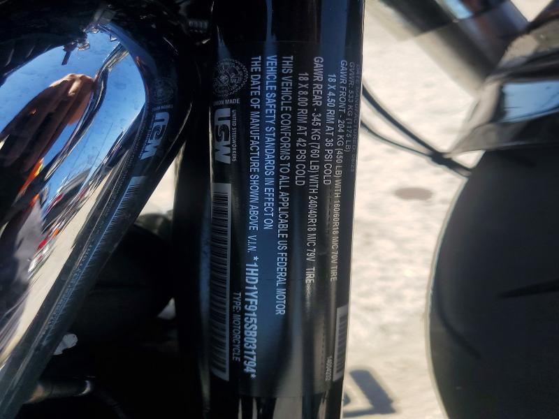 Aukcja sprzedaży 2025 Harley Davidson Flfb, vin: 1HD1YF915SB031794, numer aukcji: 53945096