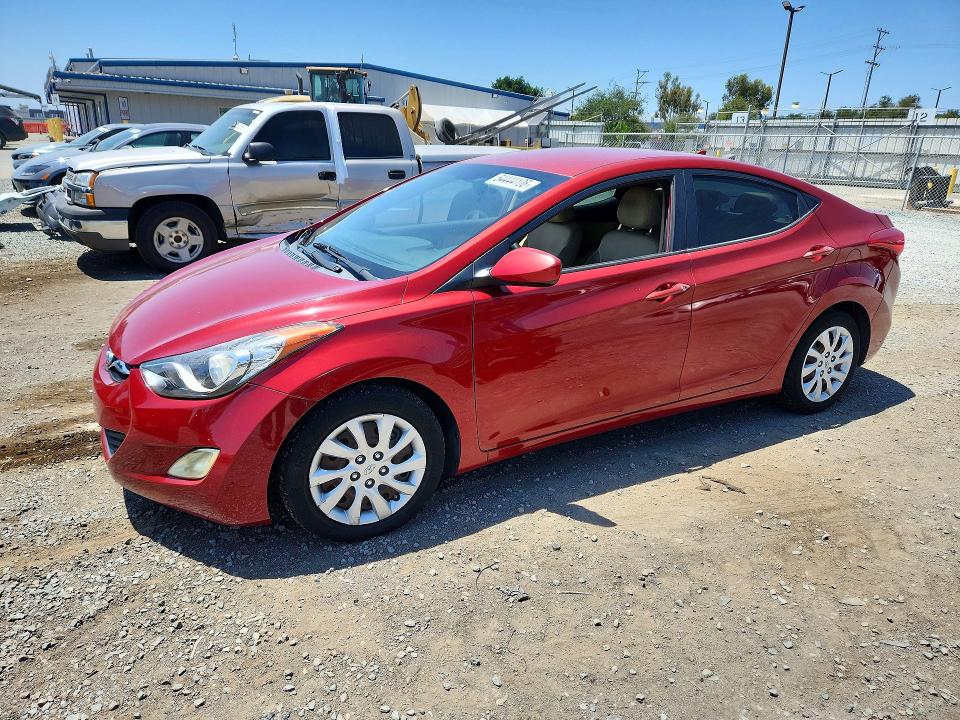 Auction sale of the 2012 Hyundai Elantra, vin: KMHDH4AE7CU236214, lot number: 54444106