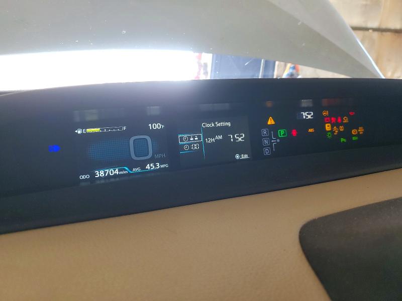 53792446 :رقم المزاد ، JTDL9RFU9K3002610 vin ، 2019 Toyota Prius مزاد بيع