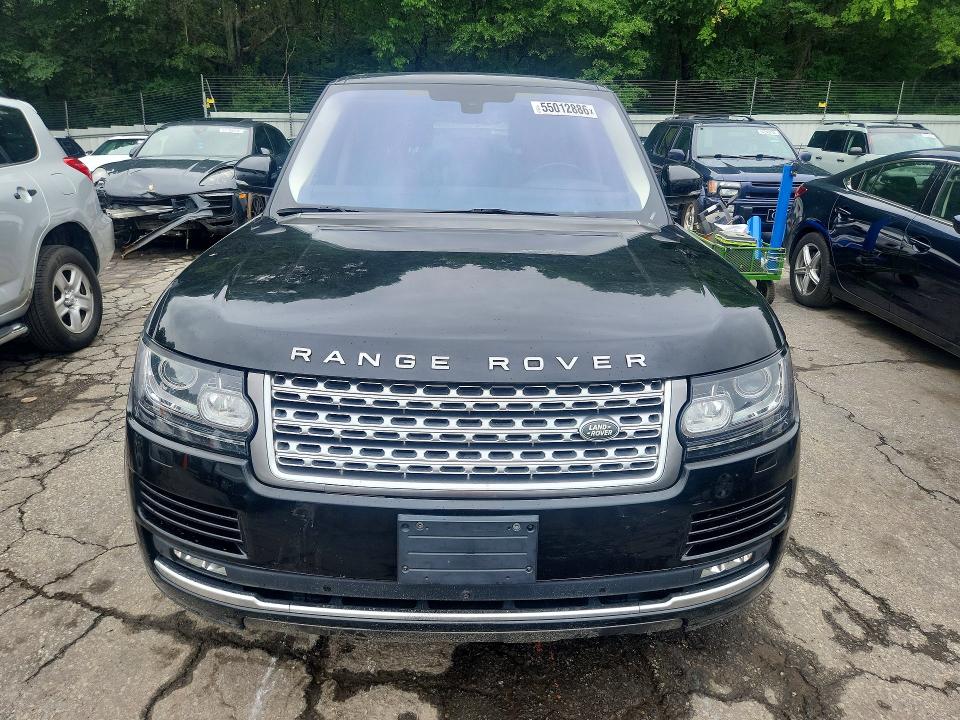 Aukcja sprzedaży 2016 Land Rover Range Rover, vin: SALGS2VFXGA272117, numer aukcji: 55012886