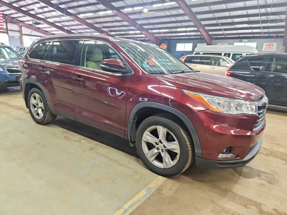 54635096 :رقم المزاد ، 5TDDKRFH1ES008917 vin ، 2014 Toyota Highlander مزاد بيع