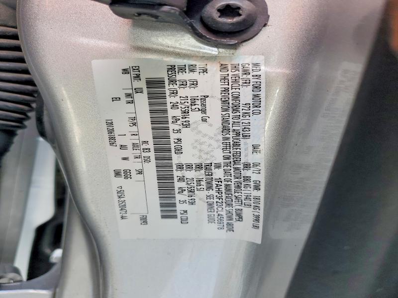Aukcja sprzedaży 2012 Ford Focus, vin: 1FAHP3F23CL456978, numer aukcji: 55583436