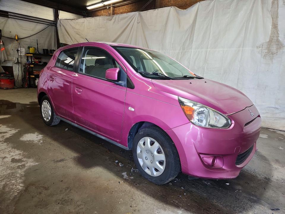 52551846 :رقم المزاد ، ML32A3HJ7FH001230 vin ، 2015 Mitsubishi Mirage مزاد بيع