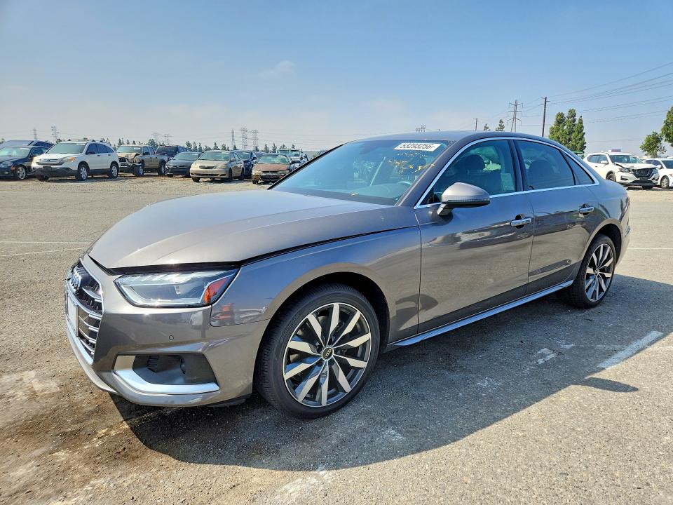 Продаж на аукціоні авто 2022 Audi A4, vin: WAUBBAF41NA041643, номер лоту: 53293256