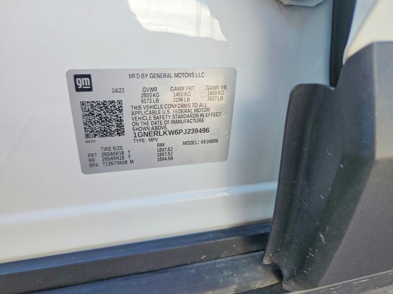 Продажа на аукционе авто 2023 Chevrolet Traverse, vin: 1GNERLKW6PJ239496, номер лота: 53101666