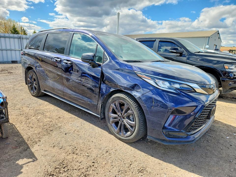 Продаж на аукціоні авто 2022 Toyota Sienna, vin: 5TDGRKEC5NS093265, номер лоту: 52068286