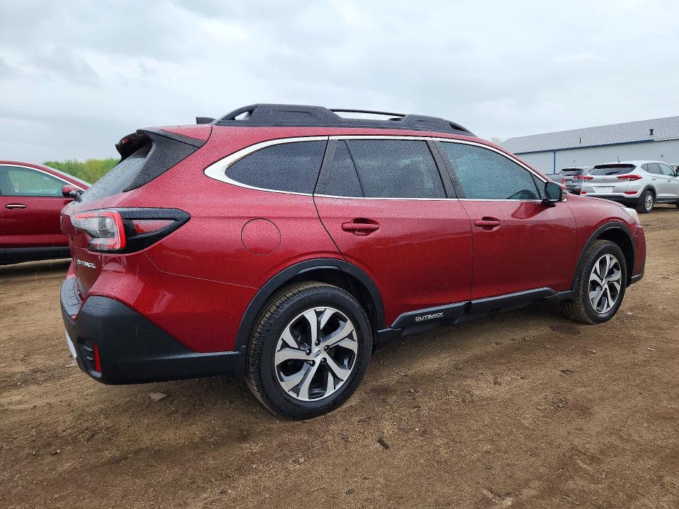 2020 Subaru Outback მანქანა იყიდება აუქციონზე, vin: 4S4BTANC0L3185657, აუქციონის ნომერი: 52313146