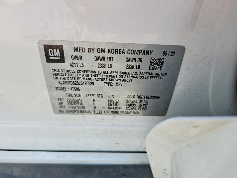 Продажа на аукционе авто 2020 Buick Encore Gx, vin: KL4MMDS28LB126539, номер лота: 52348986