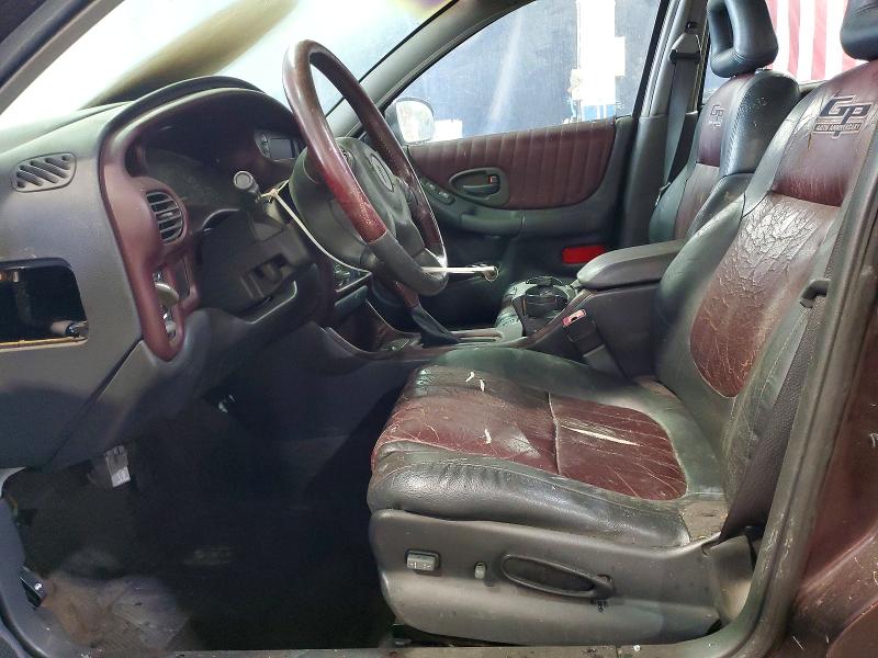 Продаж на аукціоні авто 2002 Pontiac Grand Prix, vin: 1G2WP52K92F170511, номер лоту: 50135686
