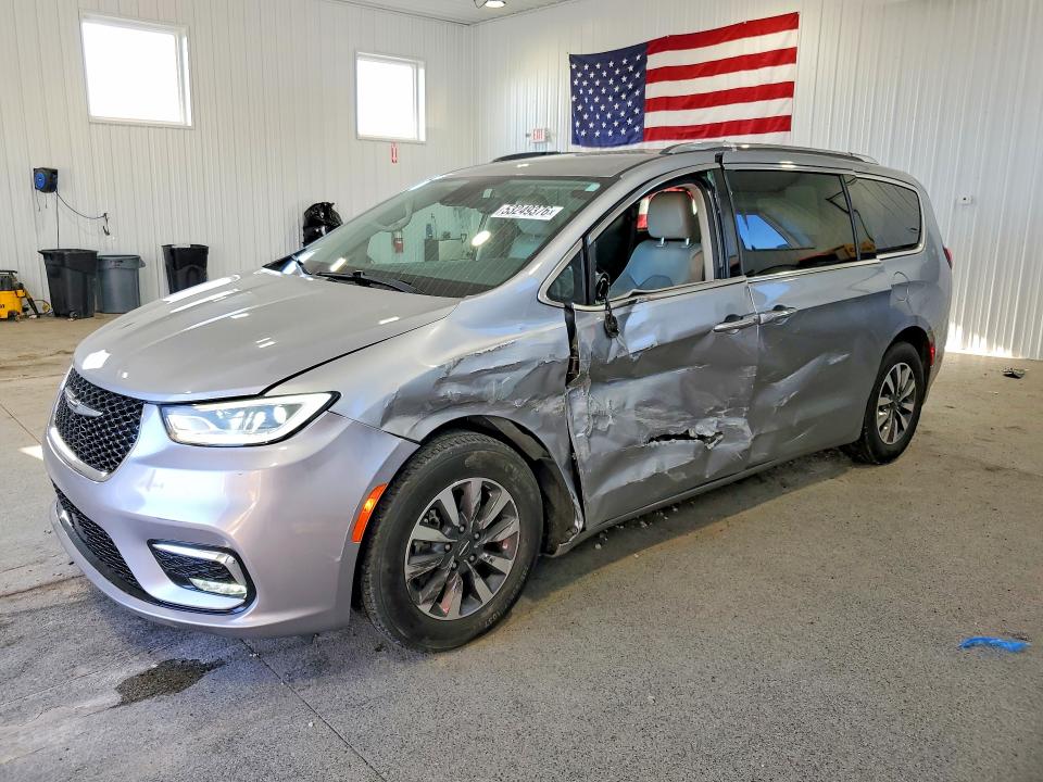 2021 Chrysler Pacifica მანქანა იყიდება აუქციონზე, vin: 2C4RC1BG8MR515757, აუქციონის ნომერი: 55691216