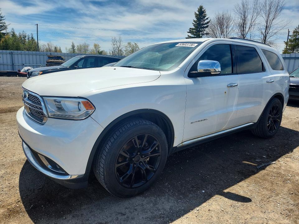 2015 Dodge Durango მანქანა იყიდება აუქციონზე, vin: 1C4RDJEG2FC737604, აუქციონის ნომერი: 53603736