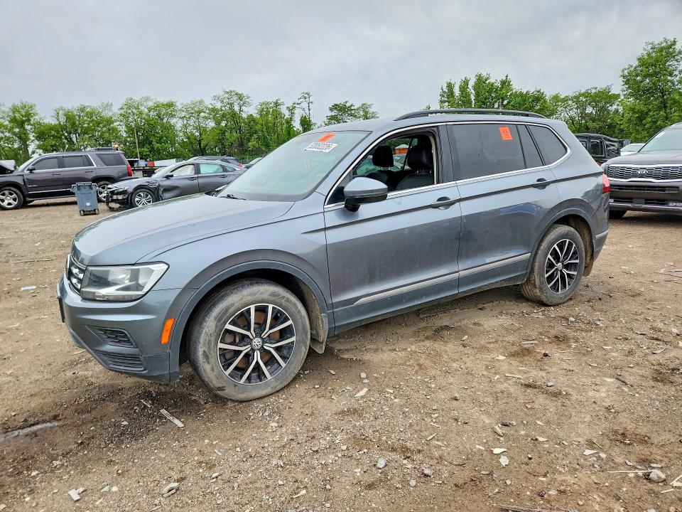 Auction sale of the 2021 Volkswagen Tiguan, vin: 3VV2B7AX7MM091053, lot number: 53052226