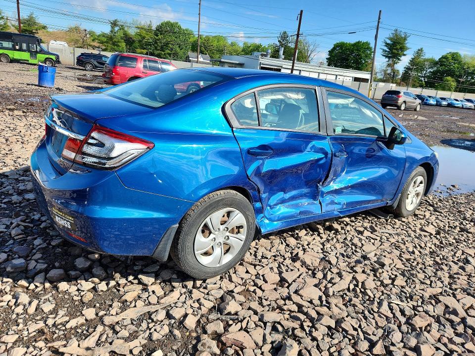 Продаж на аукціоні авто 2015 Honda Civic, vin: 19XFB2F53FE205296, номер лоту: 52458896