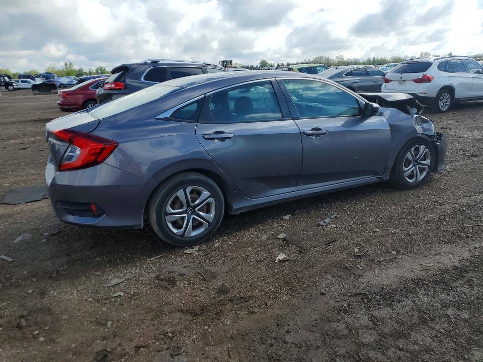 51950346 :رقم المزاد ، 19XFC2F57HE020863 vin ، 2017 Honda Civic مزاد بيع
