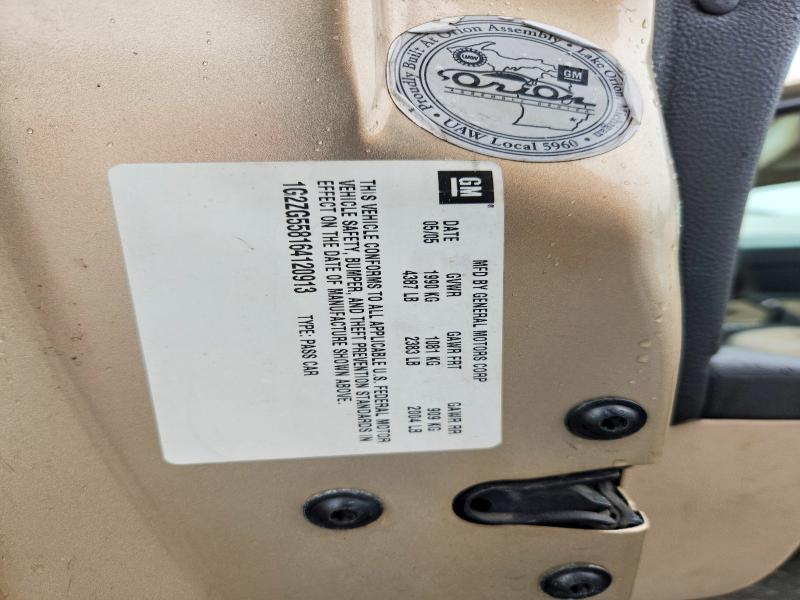 Aukcja sprzedaży 2006 Pontiac G6, vin: 1G2ZG558164120913, numer aukcji: 54186526