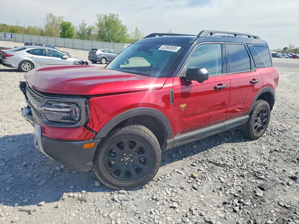 2025 Ford Bronco Sport მანქანა იყიდება აუქციონზე, vin: 3FMCR9DAXSRE08224, აუქციონის ნომერი: 52903926