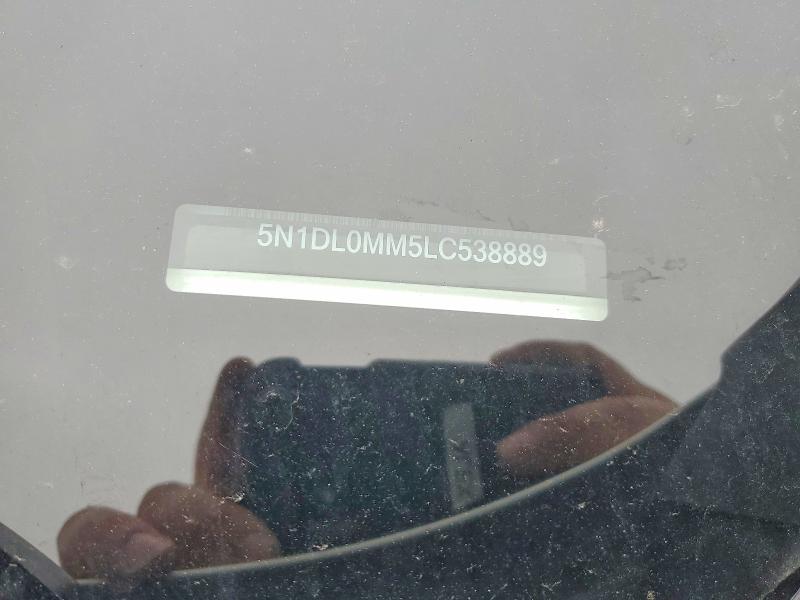 Продаж на аукціоні авто 2020 Infiniti Qx60, vin: 5N1DL0MM5LC538889, номер лоту: 54160896