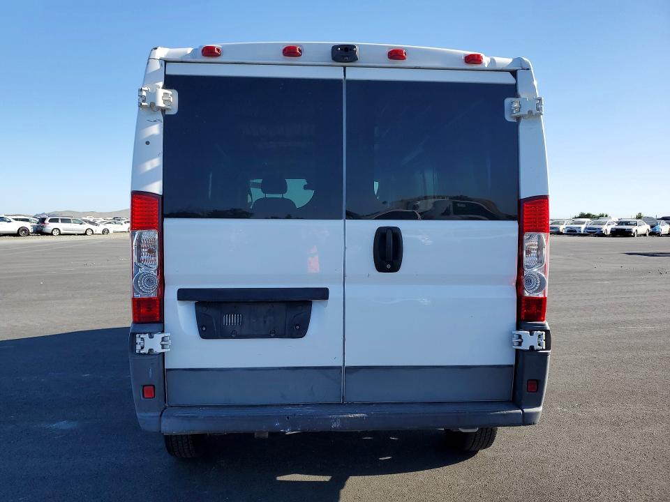 53055606 :رقم المزاد ، 3C6TRVAG2HE547681 vin ، 2017 Ram Promaster 1500 مزاد بيع