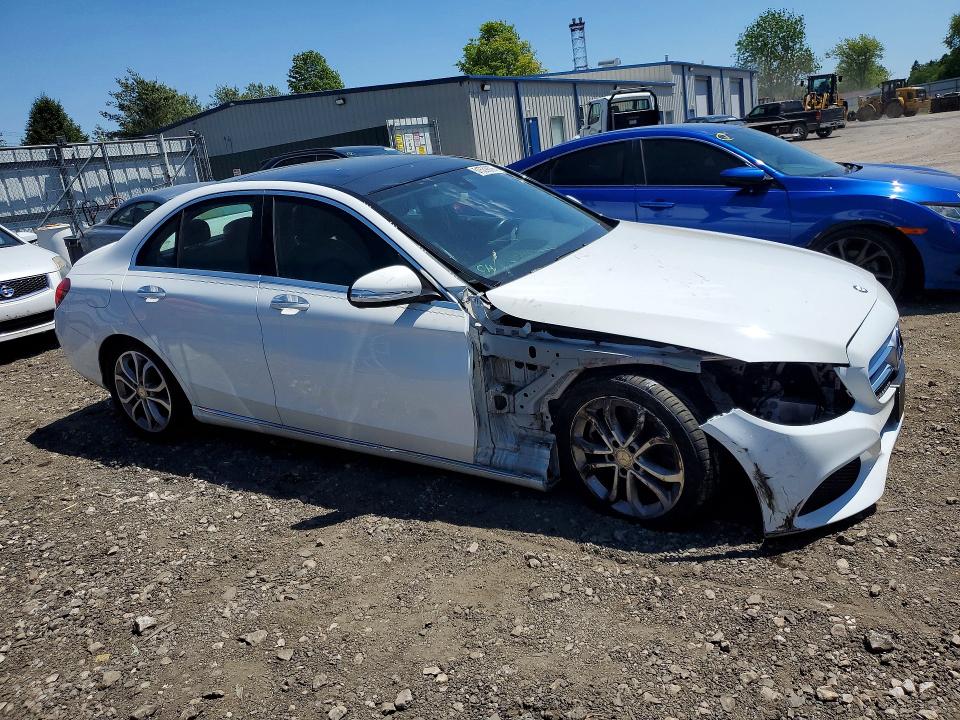 51539876 :رقم المزاد ، 55SWF4KB6FU033687 vin ، 2015 Mercedes-benz C مزاد بيع
