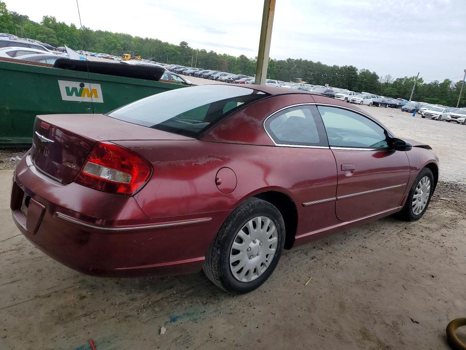 Продаж на аукціоні авто 2003 Chrysler Sebring, vin: 4C3AG42G03E180589, номер лоту: 52803336