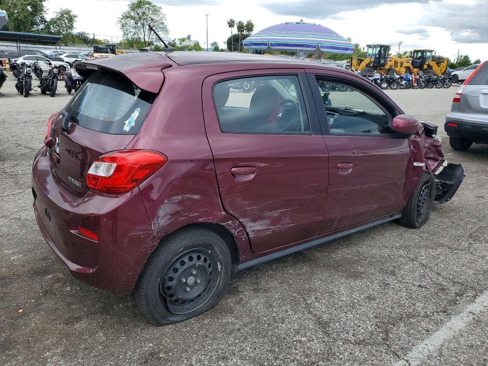 Продаж на аукціоні авто 2019 Mitsubishi Mirage, vin: ML32A3HJ4KH013717, номер лоту: 52464126