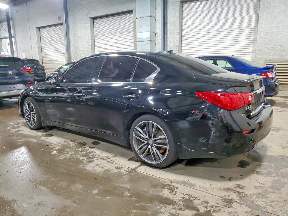 2015 Infiniti Q50 Hybrid მანქანა იყიდება აუქციონზე, vin: JN1AV7AR0FM850727, აუქციონის ნომერი: 54230846