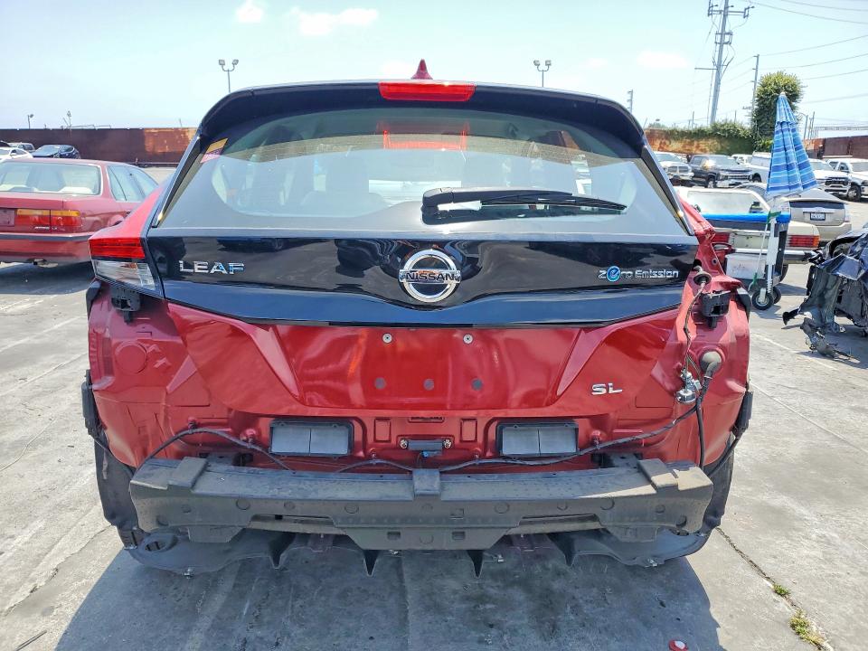 2019 Nissan Leaf მანქანა იყიდება აუქციონზე, vin: 1N4AZ1CP6KC300397, აუქციონის ნომერი: 54885156