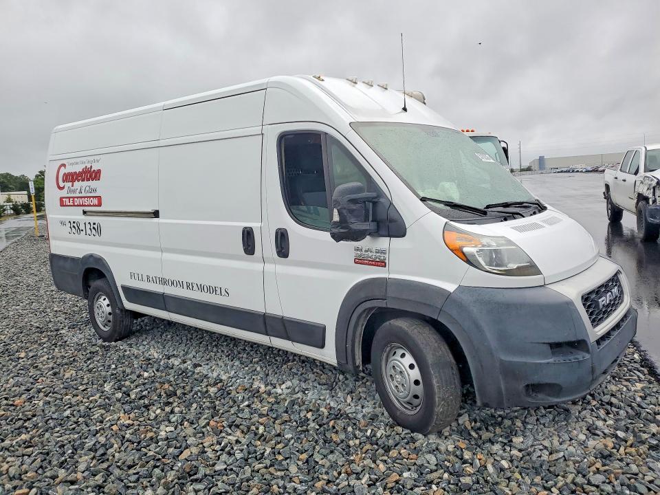 53102526 :رقم المزاد ، 3C6URVJG9LE134346 vin ، 2020 Ram Promaster 3500 مزاد بيع