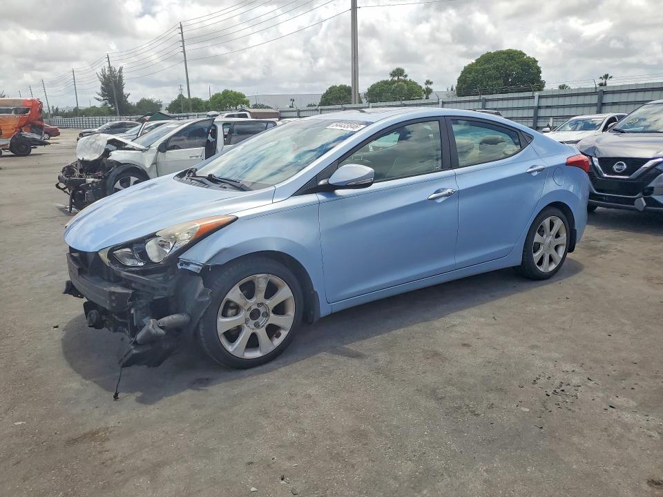 Auction sale of the 2013 Hyundai Elantra, vin: KMHDH4AE2DU615896, lot number: 54433846