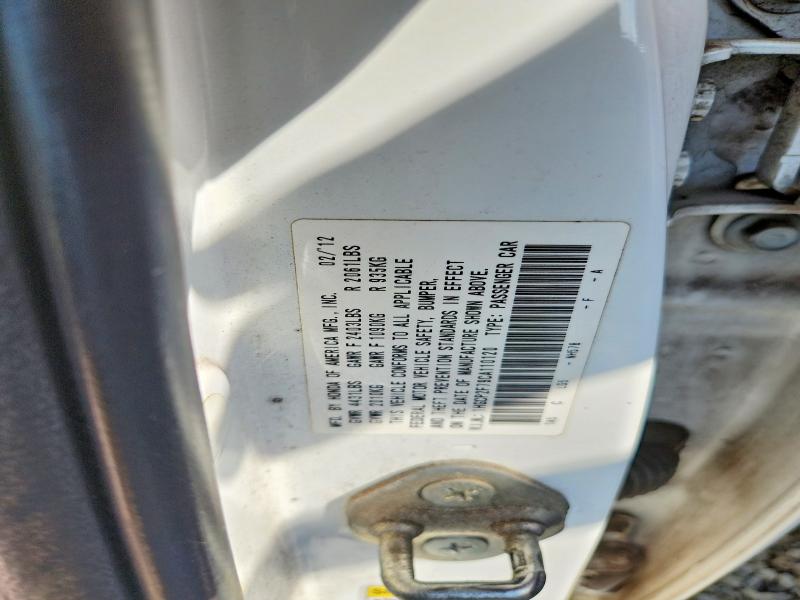 2012 Honda Accord მანქანა იყიდება აუქციონზე, vin: 1HGCP2F79CA110120, აუქციონის ნომერი: 53983606
