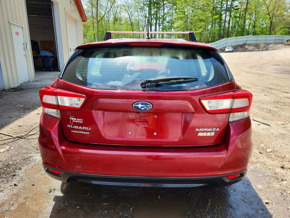 2017 Subaru Impreza მანქანა იყიდება აუქციონზე, vin: 4S3GTAA65H3710374, აუქციონის ნომერი: 53184486