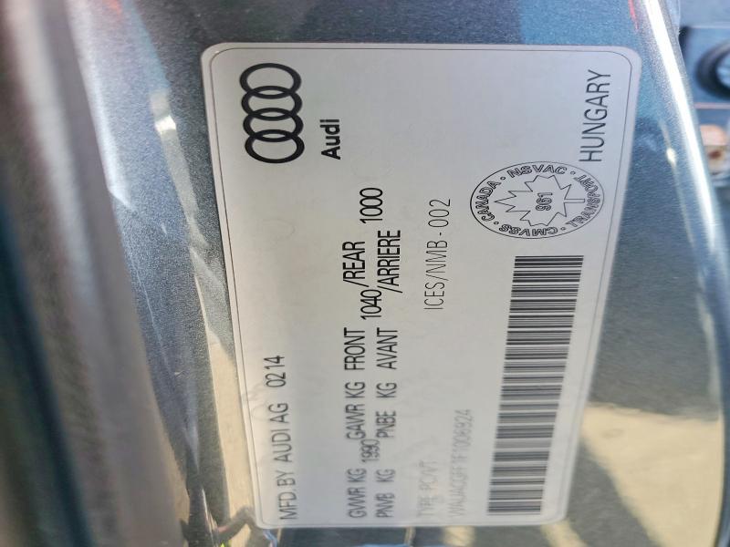 Продаж на аукціоні авто 2015 Audi A3, vin: WAUACGFF1F1006924, номер лоту: 53877346