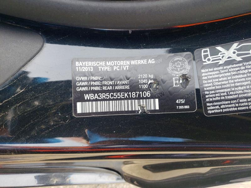 Продажа на аукционе авто 2014 Bmw 435, vin: WBA3R5C55EK187106, номер лота: 53409666