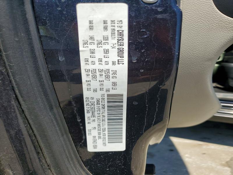 2014 Chrysler Town And Country მანქანა იყიდება აუქციონზე, vin: 2C4RC1BG3ER444095, აუქციონის ნომერი: 52907856