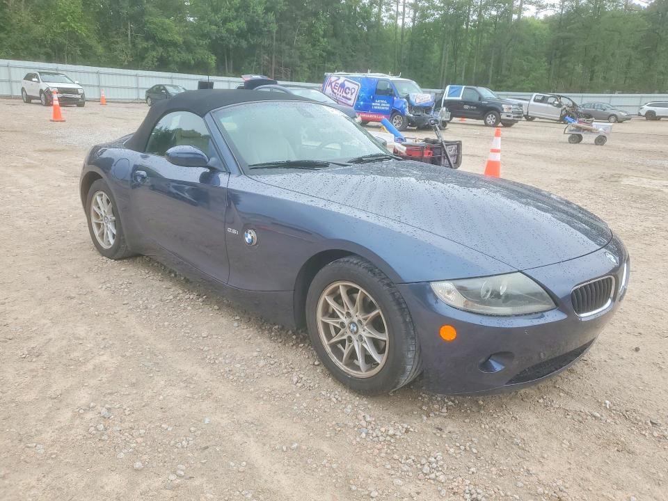 2005 Bmw Z4 მანქანა იყიდება აუქციონზე, vin: 4USBT33565LS56779, აუქციონის ნომერი: 54537616
