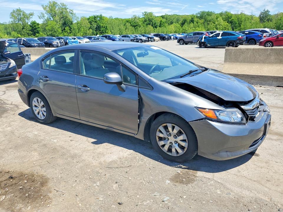 54387716 :رقم المزاد ، 19XFB2F57CE391792 vin ، 2012 Honda Civic مزاد بيع