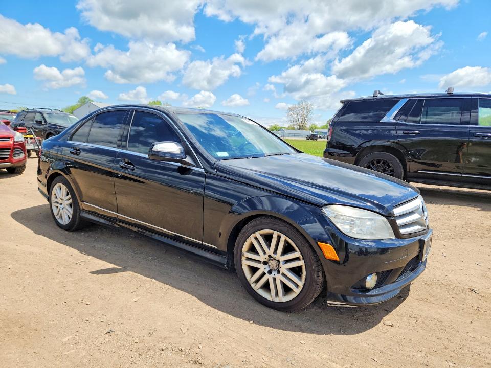 52957586 :رقم المزاد ، WDDGF81X69F213350 vin ، 2009 Mercedes-benz C مزاد بيع
