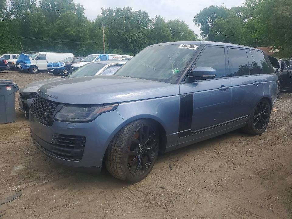 53075206 :رقم المزاد ، SALGS2SV2JA391198 vin ، 2018 Land Rover Range Rover مزاد بيع