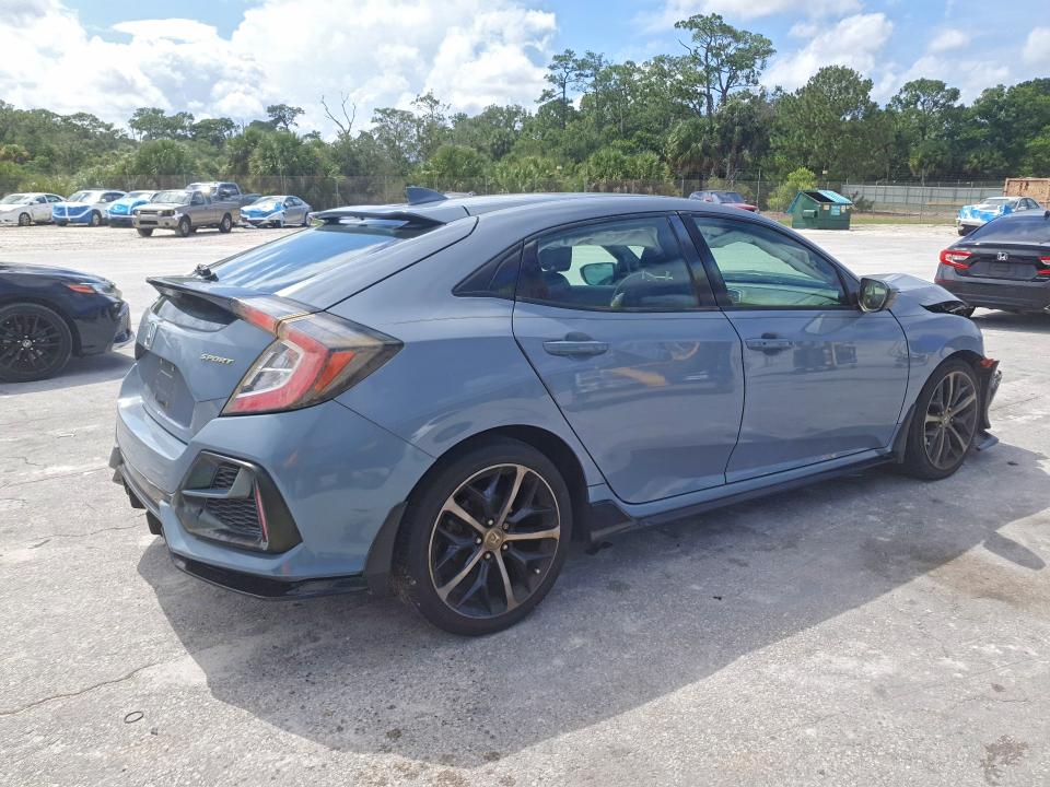 Продаж на аукціоні авто 2020 Honda Civic, vin: SHHFK7H49LU221668, номер лоту: 54822306