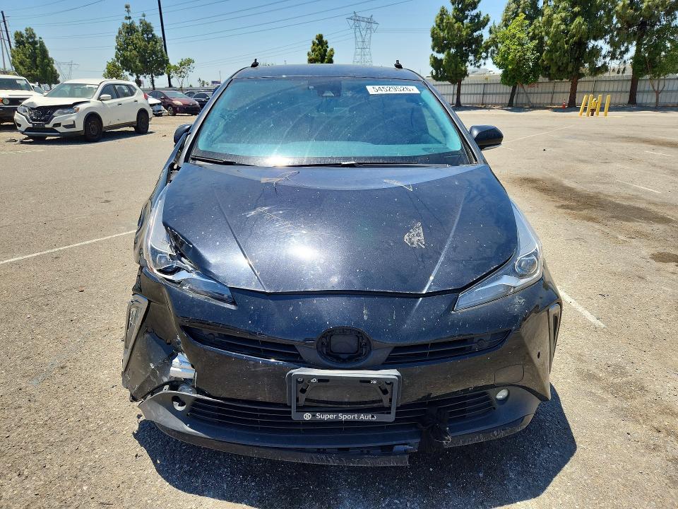54529526 :رقم المزاد ، JTDKAMFU5N3180587 vin ، 2022 Toyota Prius مزاد بيع