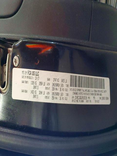 52215296 :رقم المزاد ، 2C4RC1GG6JR165128 vin ، 2018 Chrysler Pacifica مزاد بيع