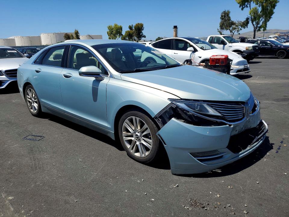 53776866 :رقم المزاد ، 3LN6L2LU1ER814334 vin ، 2014 Lincoln Mkz مزاد بيع