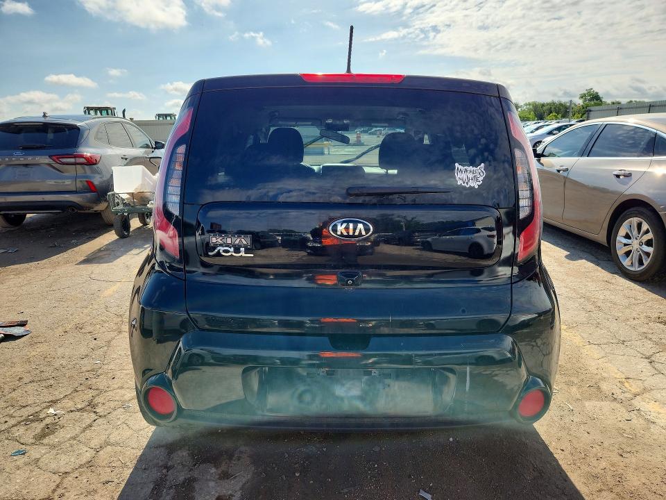 2016 Kia Soul მანქანა იყიდება აუქციონზე, vin: KNDJP3A53G7351806, აუქციონის ნომერი: 55376866
