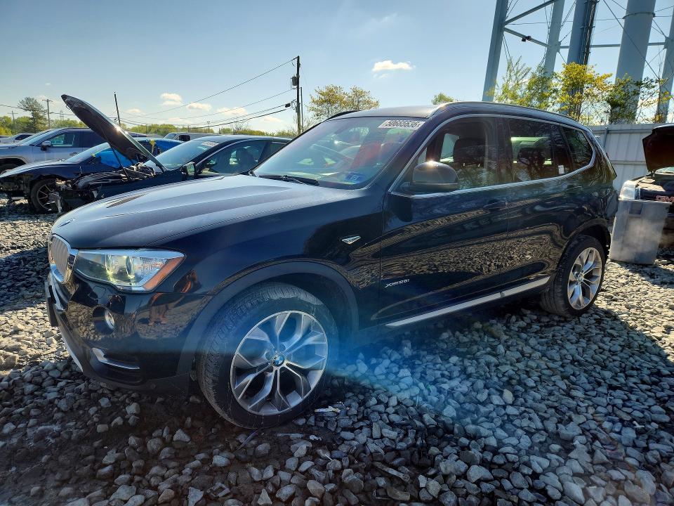 Auction sale of the 2017 Bmw X3, vin: 5UXWX9C51H0T13909, lot number: 50665636
