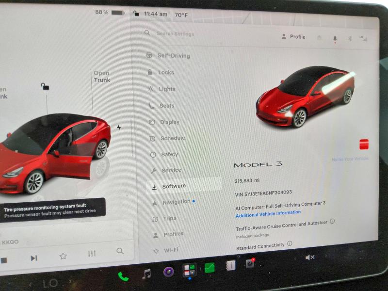 Продаж на аукціоні авто 2022 Tesla Model 3, vin: 5YJ3E1EA8NF304093, номер лоту: 54101426