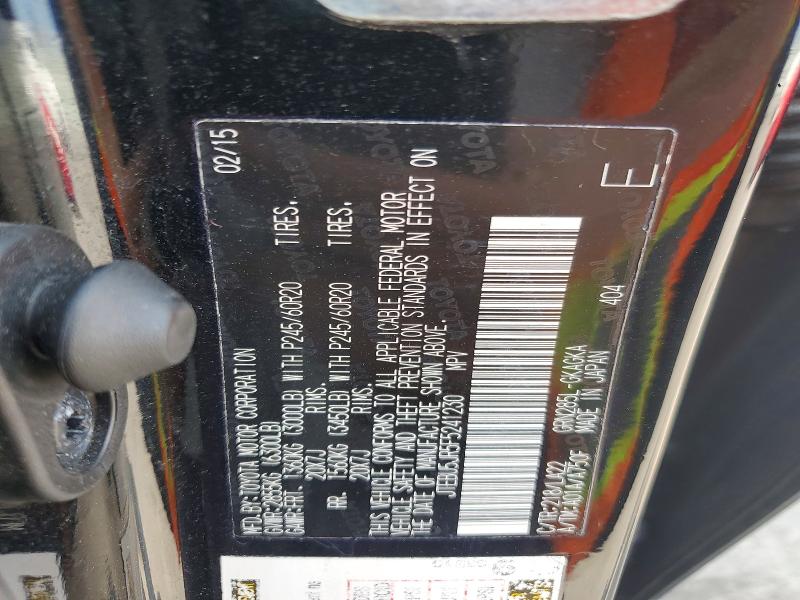Продаж на аукціоні авто 2015 Toyota 4runner, vin: JTEBU5JR5F5241230, номер лоту: 54581526