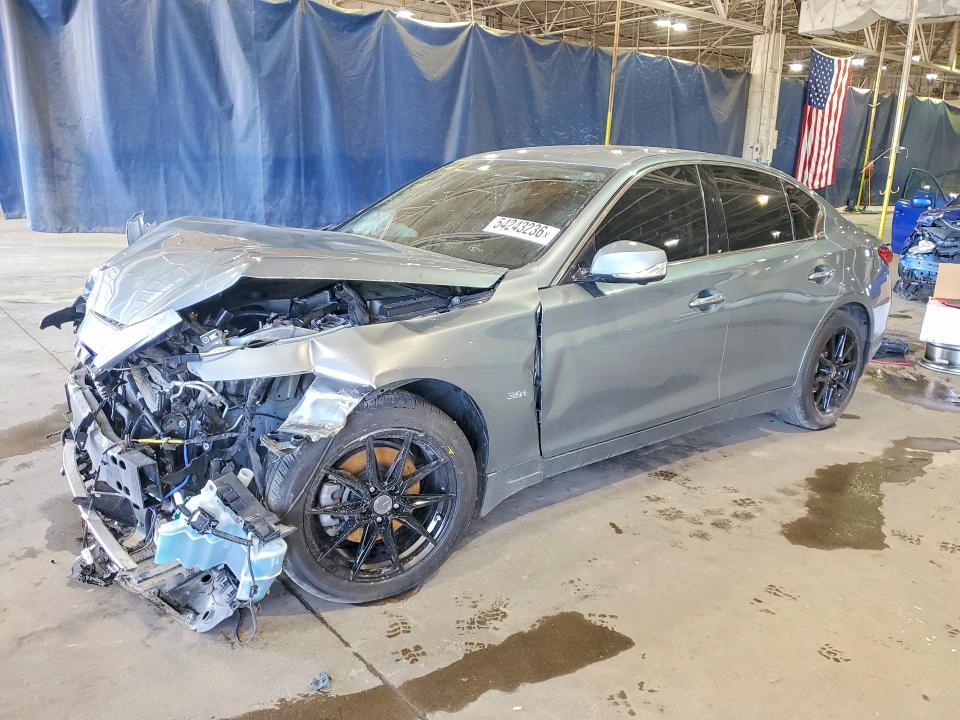 2019 Infiniti Q50 მანქანა იყიდება აუქციონზე, vin: JN1EV7AR5KM553643, აუქციონის ნომერი: 54243236