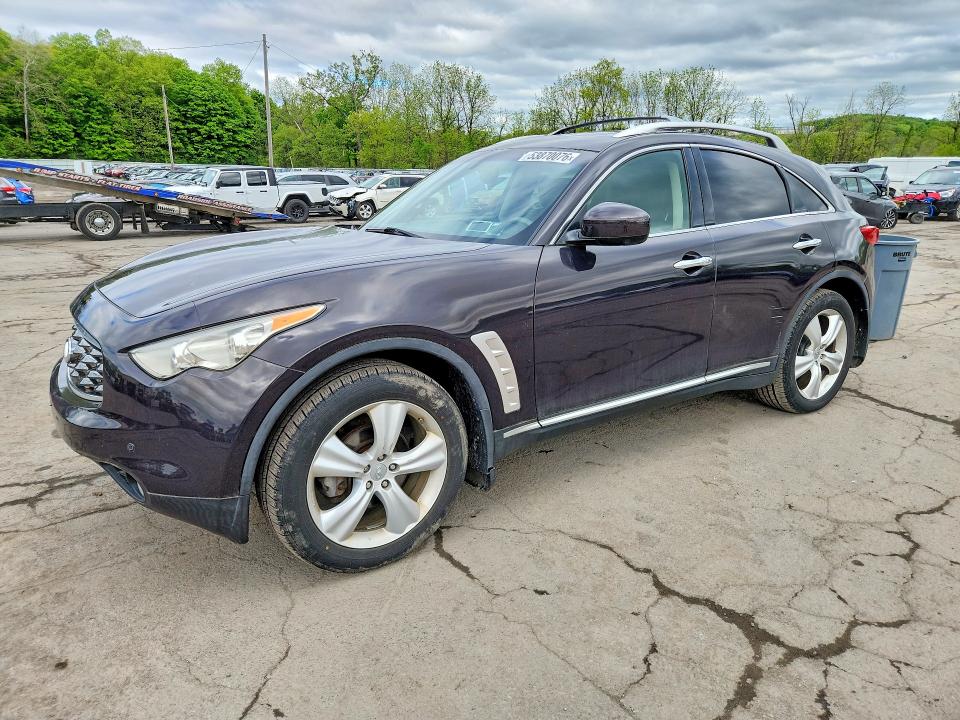 Aukcja sprzedaży 2010 Infiniti Fx35, vin: JN8AS1MW0AM857162, numer aukcji: 53870076