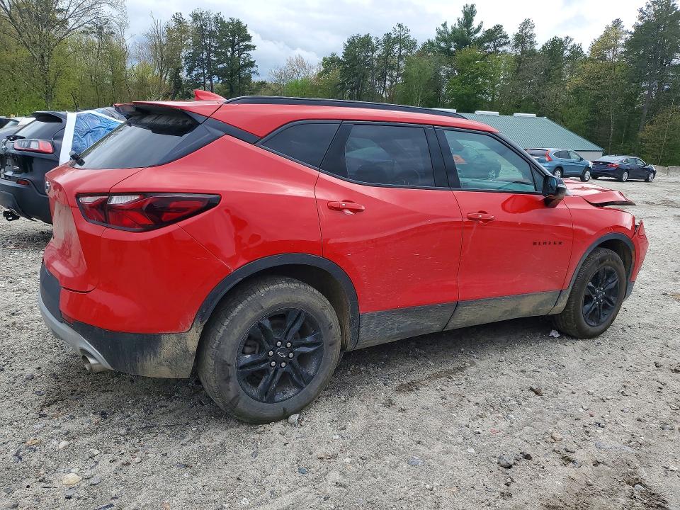 53250496 :رقم المزاد ، 3GNKBHRS7MS545642 vin ، 2021 Chevrolet Blazer مزاد بيع