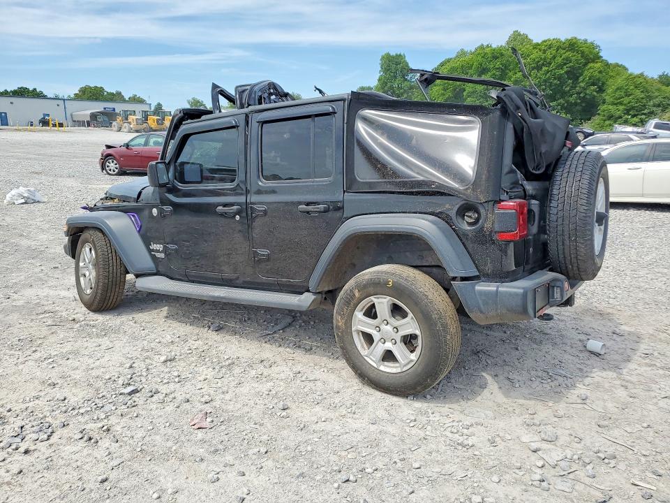 2020 Jeep Wrangler Unlimited მანქანა იყიდება აუქციონზე, vin: 1C4HJXDGXLW222336, აუქციონის ნომერი: 52045056